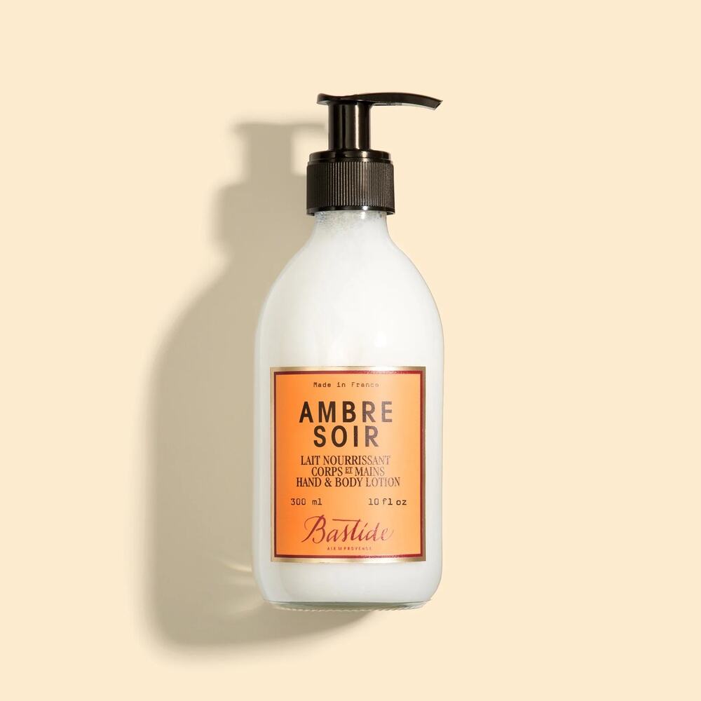 $50 New Bastide France Ambre Soir Hand and Body Lotion